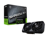 Tarjeta de Video MSI NVIDIA GeForce RTX 5070 RTX 5070 12G SHADOW 2X OC, 12GB 192-bit GDDR7, PCI Express x16 5.0